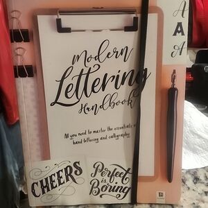 Modern Lettering Handbook The Essentials Of Hand-Lettering And Calligraphy
